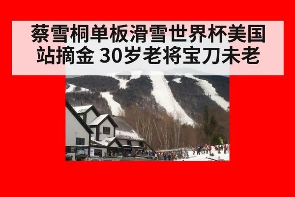 蔡雪桐单板滑雪世界杯美国站摘金 30岁老将宝刀未老